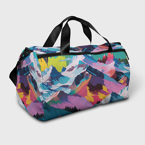 Спортивная сумка Горы краски / 3D-принт – фото 1