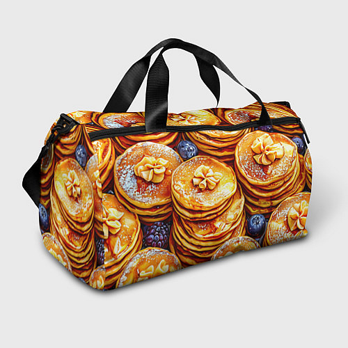Спортивная сумка Блинчики / 3D-принт – фото 1
