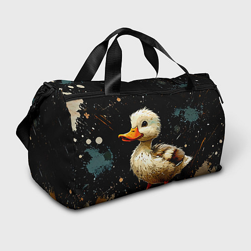 Спортивная сумка Милая уточка / 3D-принт – фото 1