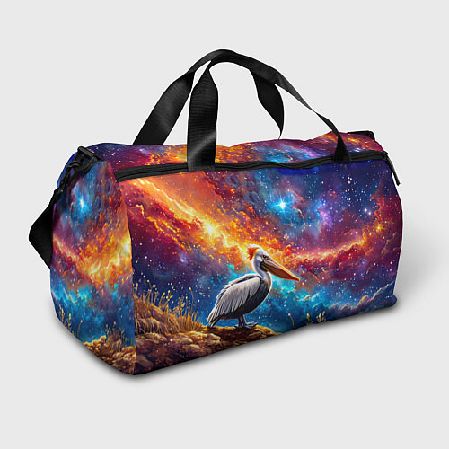 Спортивная сумка Пеликан в космосе / 3D-принт – фото 1