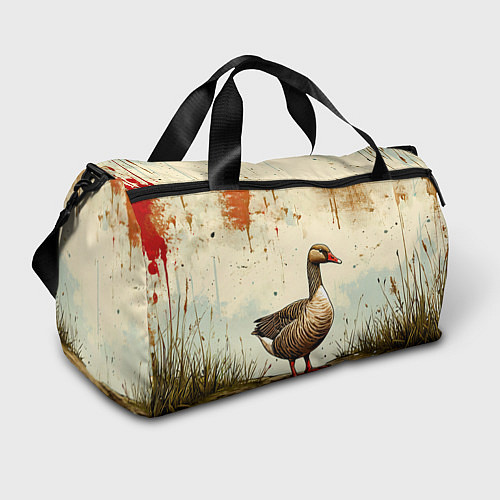 Спортивная сумка Гусь / 3D-принт – фото 1