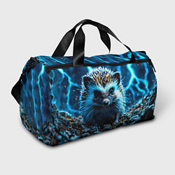 Сумки спортивные Ежик в разрядах молний, цвет: 3D-принт