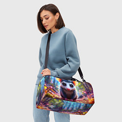 Сумки спортивные Опоссум в лесу, цвет: 3D-принт — фото 2