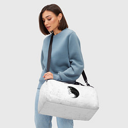 Сумки спортивные Кот инь ян, цвет: 3D-принт — фото 2