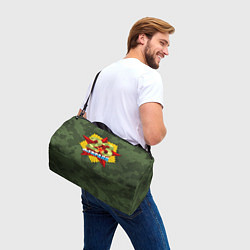 Сумки спортивные 23 февраля - милитари, цвет: 3D-принт — фото 2