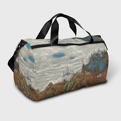 Спортивная сумка Храм на горе / 3D-принт – фото 1