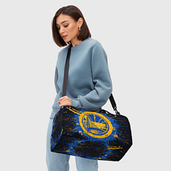 Сумки спортивные Логотип Голден Стэйт Уорриорз, цвет: 3D-принт — фото 2