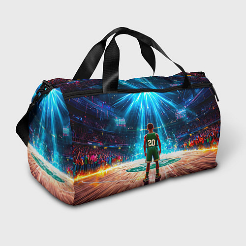 Спортивная сумка Двадцатый из Бостон Селтикс / 3D-принт – фото 1