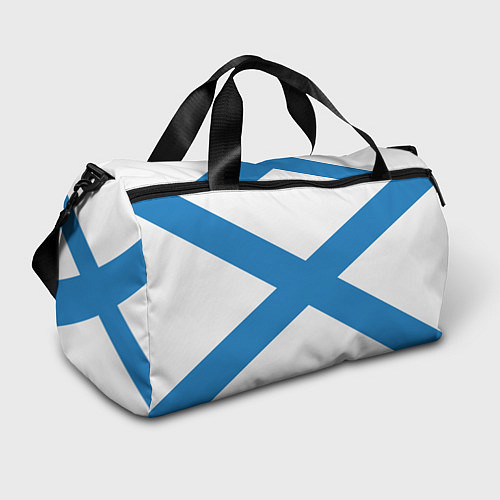 Спортивная сумка Военно-морской флот: Андреевский флаг / 3D-принт – фото 1