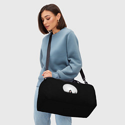 Сумки спортивные Любовь при луне, цвет: 3D-принт — фото 2