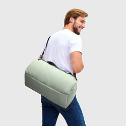 Сумки спортивные Бледный зелёный градиент текстура, цвет: 3D-принт — фото 2