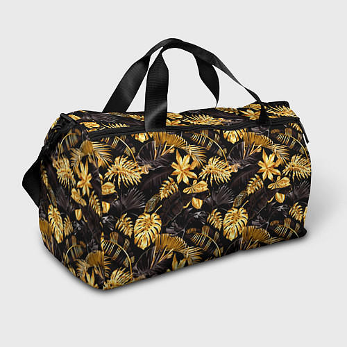 Спортивная сумка Золотые тропики / 3D-принт – фото 1