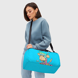 Сумки спортивные NFT cyber ape UFO, цвет: 3D-принт — фото 2