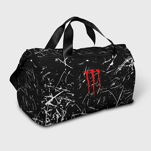Спортивная сумка Monster обрывки красок / 3D-принт – фото 1