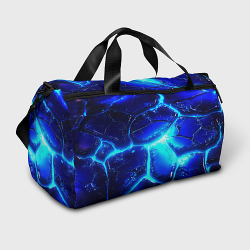 Спортивная сумка Синие плиты лед / 3D-принт – фото 1