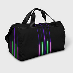 Спортивная сумка Color Purple green pink