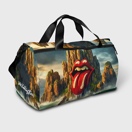 Спортивная сумка Rolling Stones - sea rocks / 3D-принт – фото 1