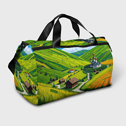 Спортивная сумка Русская душа и поле