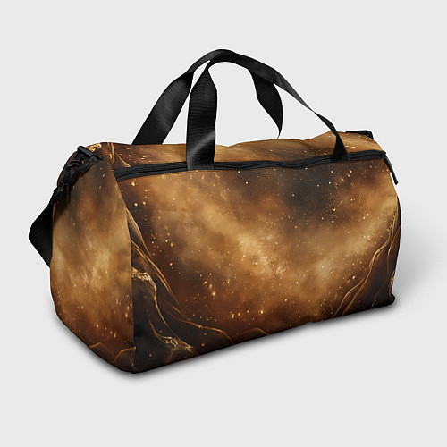 Спортивная сумка Песочный фон со звездами / 3D-принт – фото 1