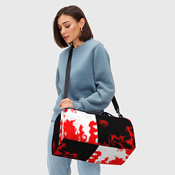 Сумки спортивные Ведьмак огненный, цвет: 3D-принт — фото 2