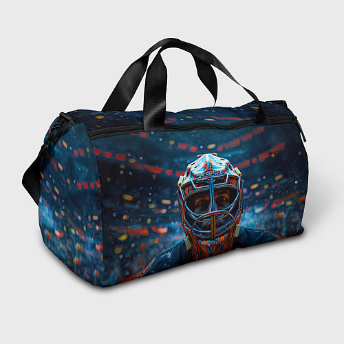Спортивная сумка Голкипер в маске / 3D-принт – фото 1