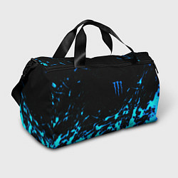 Спортивная сумка Monster energy голубые краски