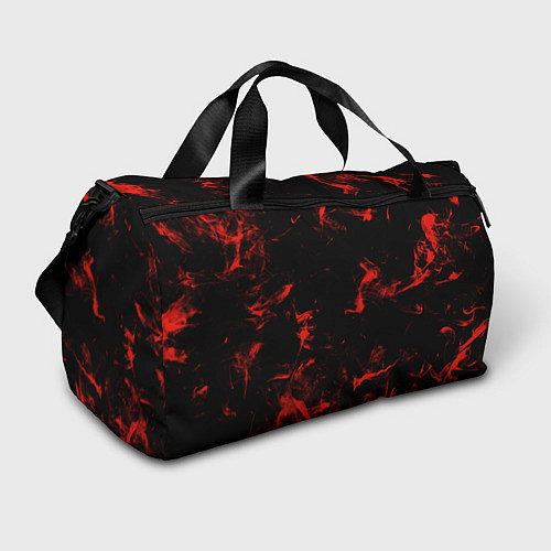 Спортивная сумка Color red black / 3D-принт – фото 1