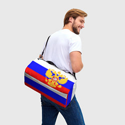 Сумки спортивные Герб с Флагом России, цвет: 3D-принт — фото 2