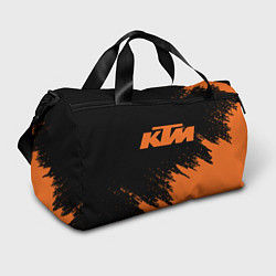 Сумки спортивные Оранжевый КТМ, цвет: 3D-принт