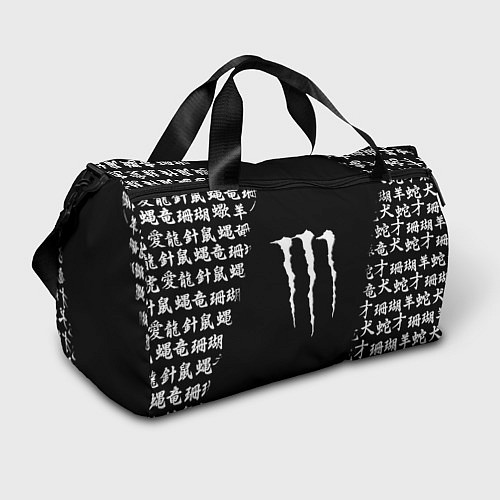 Спортивная сумка Monster energy japan symbol / 3D-принт – фото 1