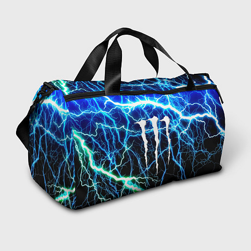Спортивная сумка Monster energy electro / 3D-принт – фото 1