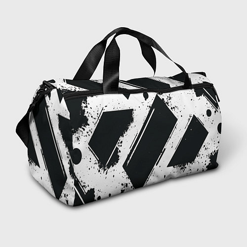 Спортивная сумка Color black white / 3D-принт – фото 1