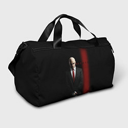 Сумки спортивные Агент Hitman, цвет: 3D-принт