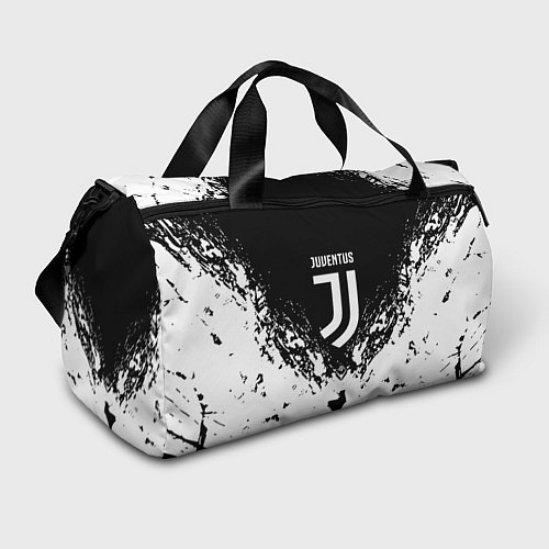 Спортивная сумка Juventus брызги красок / 3D-принт – фото 1