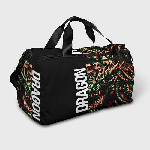 Спортивная сумка Татуировка дракона ирезуми / 3D-принт – фото 1