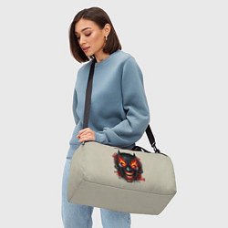 Сумки спортивные Огенный Бэтмент, цвет: 3D-принт — фото 2