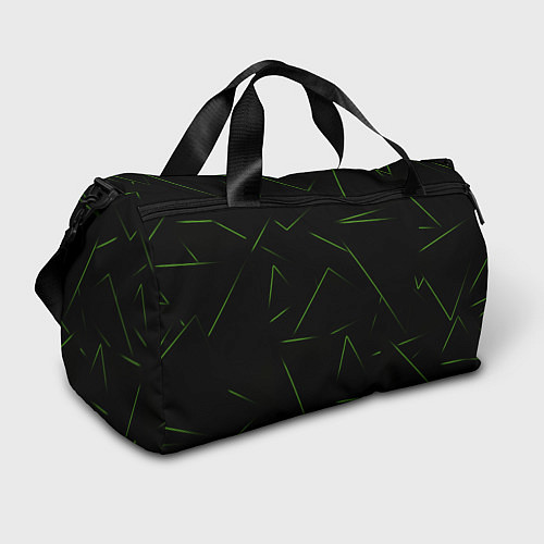 Спортивная сумка Color green line / 3D-принт – фото 1