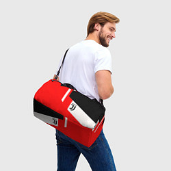 Сумки спортивные Juventus sport geometry, цвет: 3D-принт — фото 2