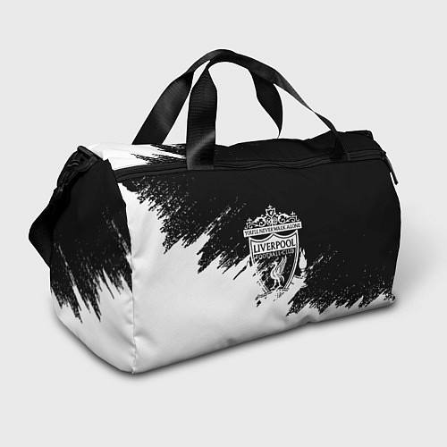 Спортивная сумка Liverpool краски белые / 3D-принт – фото 1