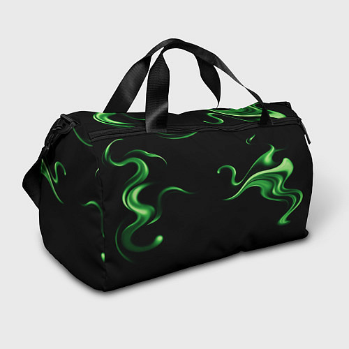 Спортивная сумка The color is light green abstraction / 3D-принт – фото 1