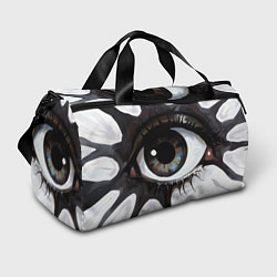 Спортивная сумка Глаз и щупальца - психоделика