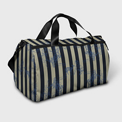 Спортивная сумка Чёрные полосы