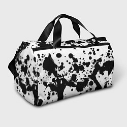 Спортивная сумка Брызги черной краски