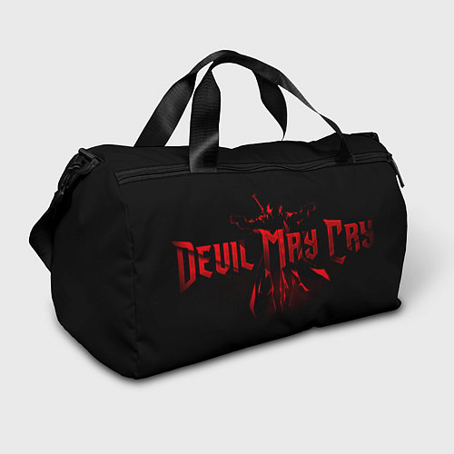 Спортивная сумка Дьявол может плакать логотип - Devil May Cry / 3D-принт – фото 1