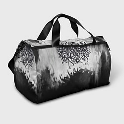 Спортивная сумка Гранж каллиграфия