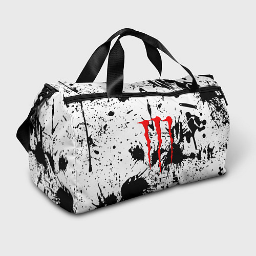 Спортивная сумка Monster energy краски / 3D-принт – фото 1