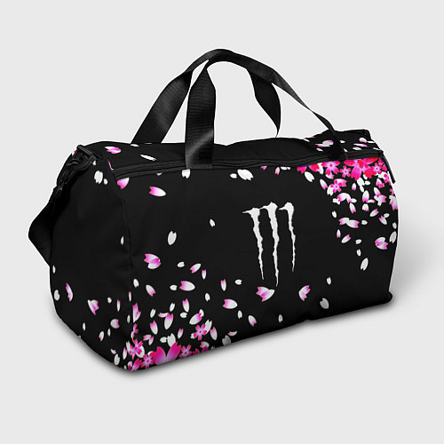 Спортивная сумка Monster energy sakura / 3D-принт – фото 1