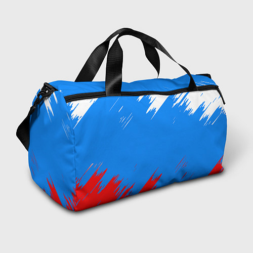 Спортивная сумка Патриот Россия - флаг / 3D-принт – фото 1