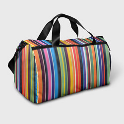 Спортивная сумка Разноцветная полоска