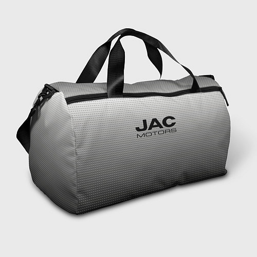 Спортивная сумка Jac motors серый текстурный / 3D-принт – фото 1